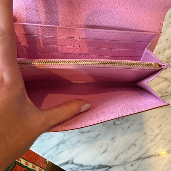 Louis Vuitton White Monogram Multicolored Sarah Wallet, Limited Edition! - Picture 5 of 11